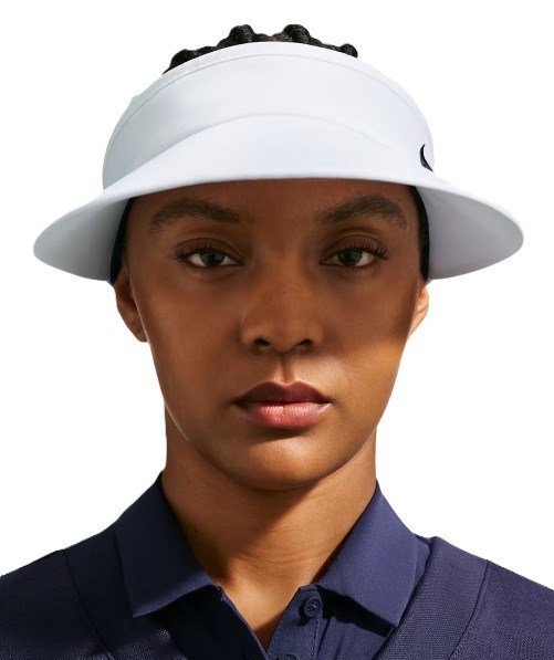 Nike DRI-FIT Ace visiera, bianco/antracite/nero