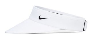 Nike DRI-FIT Ace visiera, bianco/antracite/nero