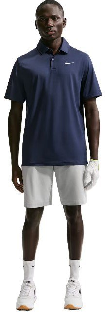 Nike Velocity Dri-FIT polo uomo, college navy/white