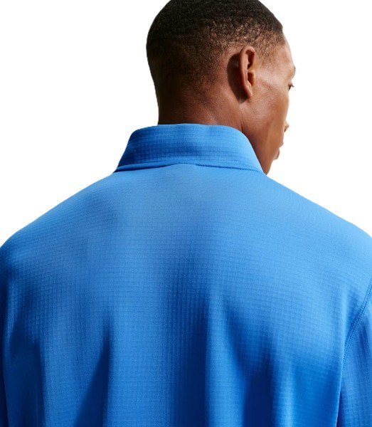Nike Velocity 1/2-Zip felpa da uomo, pacific blue/white