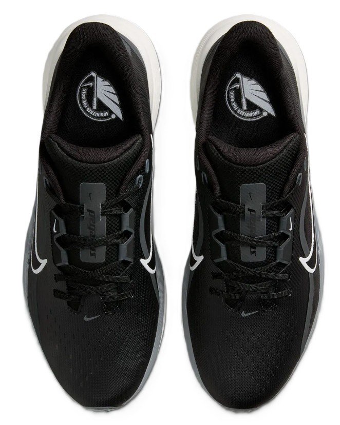 Nike Pegasus 1 scarpe da golf da uomo, nero/sail/bianco