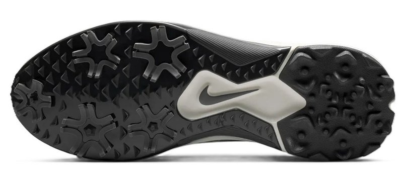 Nike Pegasus 1 scarpe da golf da uomo, nero/sail/bianco