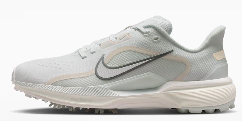 Nike Pegasus 1 scarpe da golf unisex, bianco/sail