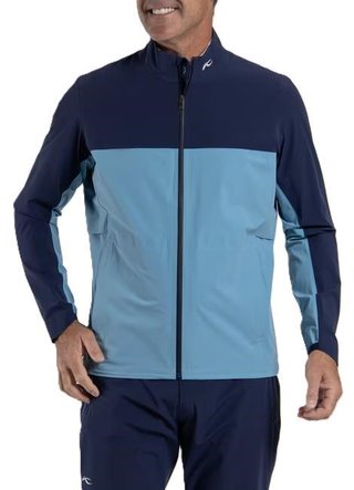 KJUS Rain Rescue 2.0 giacca uomo, atlanta blue/atlas blue