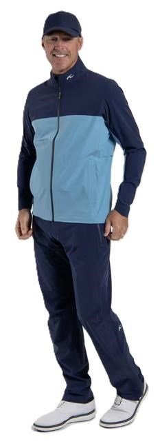 KJUS Rain Rescue 2.0 giacca uomo, atlanta blue/atlas blue