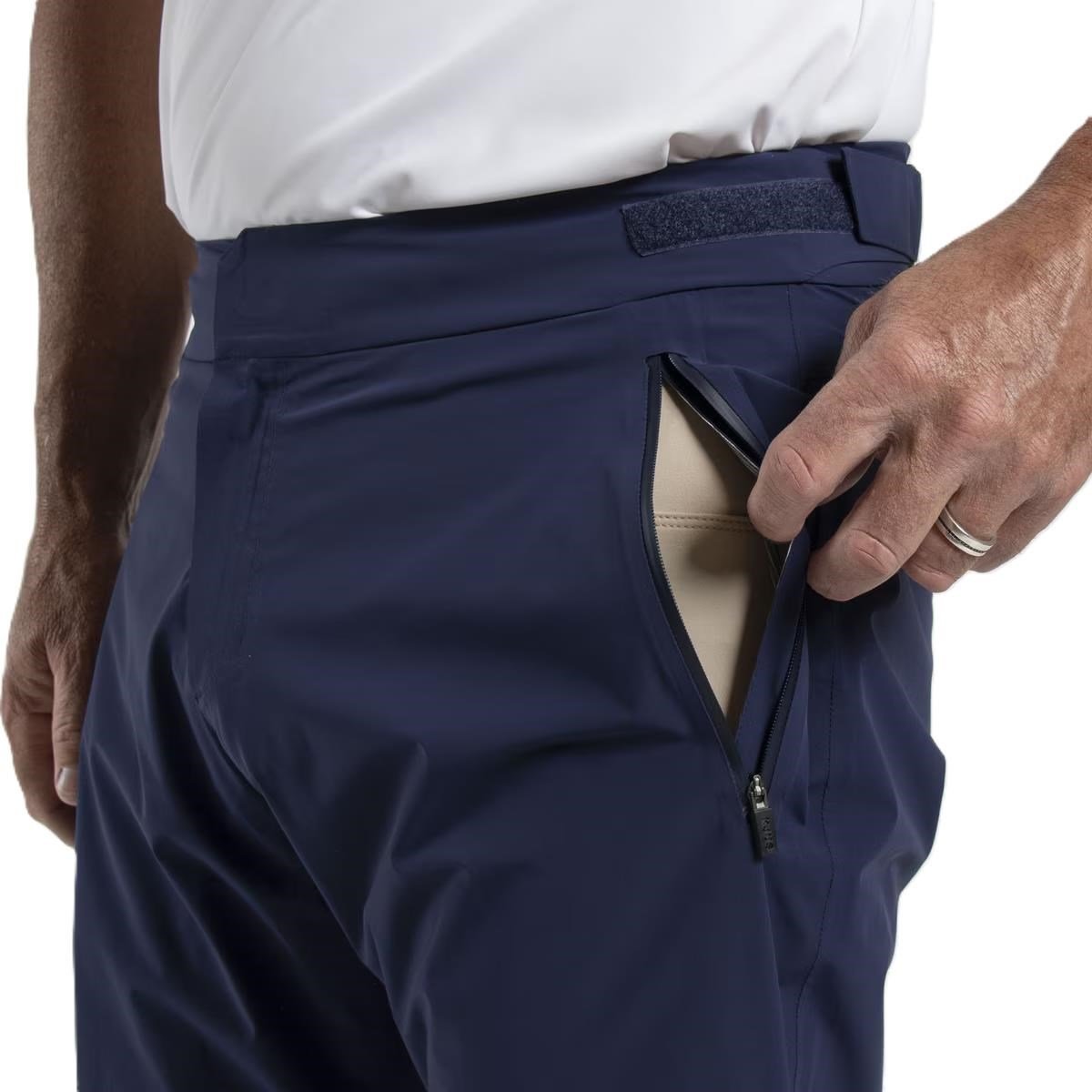 KJUS Rain Rescue 2.0 pantaloni da uomo, atlanta blue
