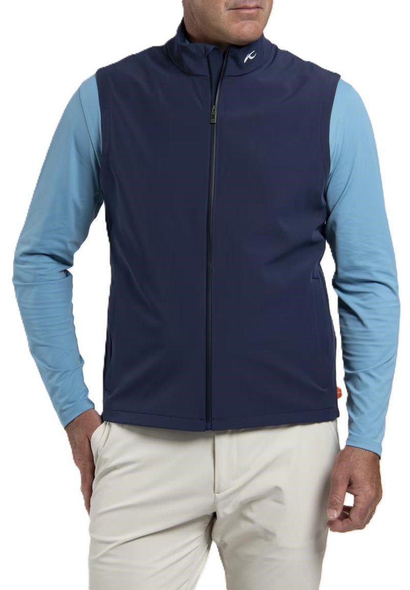 KJUS Downswing Wind Gilet gilet uomo, atlanta blue