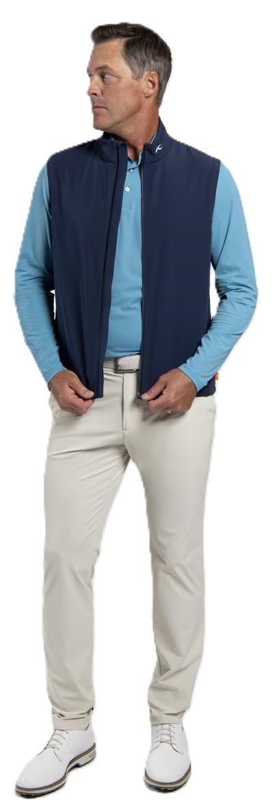 KJUS Downswing Wind Gilet gilet uomo, atlanta blue