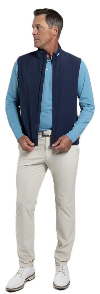KJUS Downswing Wind Gilet gilet uomo, atlanta blue