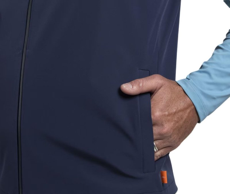 KJUS Downswing Wind Gilet gilet uomo, atlanta blue