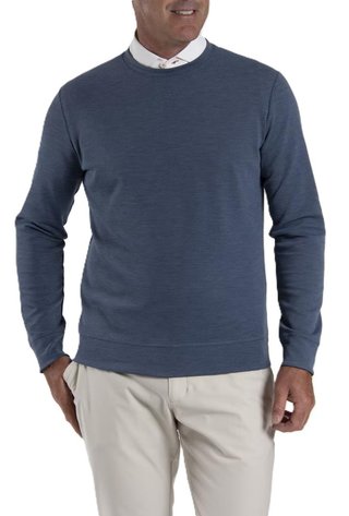 KJUS Essentials Crew Neck felpa uomo, riverbank/atlanta blue