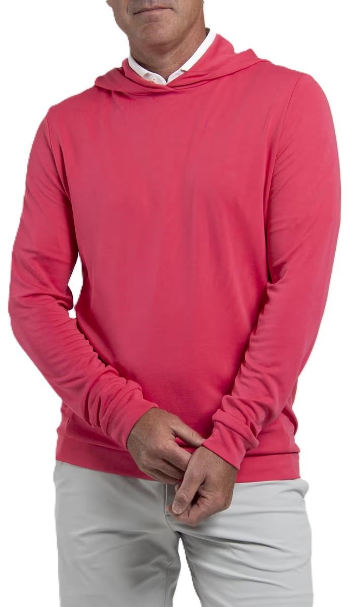KJUS Kallen Hooded felpa uomo, rhubarb
