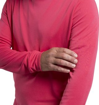 KJUS Kallen Hooded felpa uomo, rhubarb