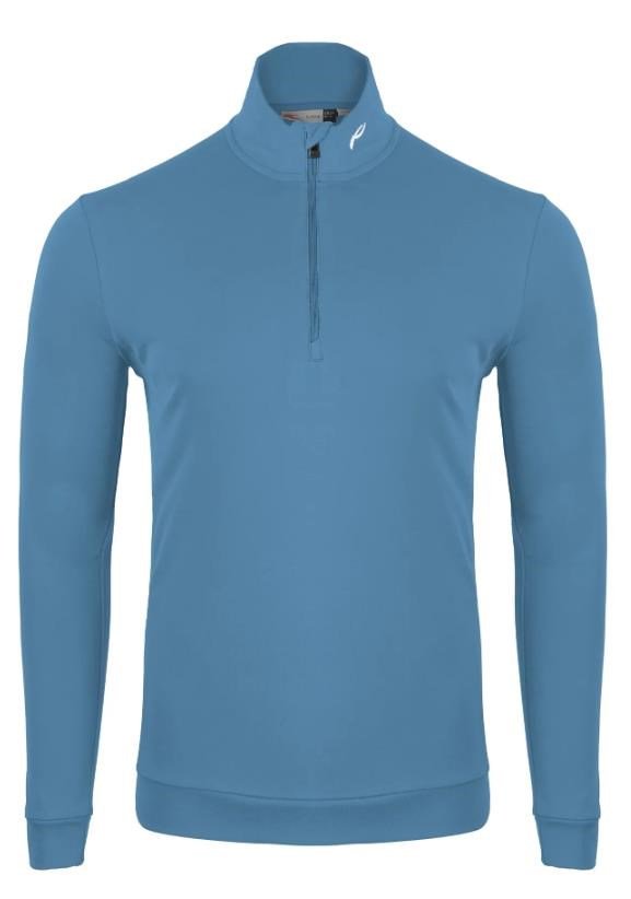 KJUS Kallen Half-Zip felpa da uomo, atlas blue