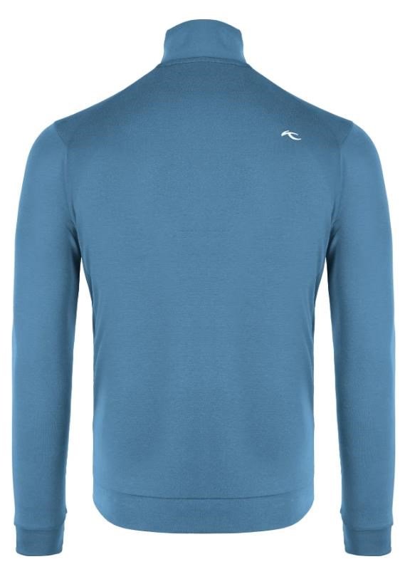 KJUS Kallen Half-Zip felpa da uomo, atlas blue