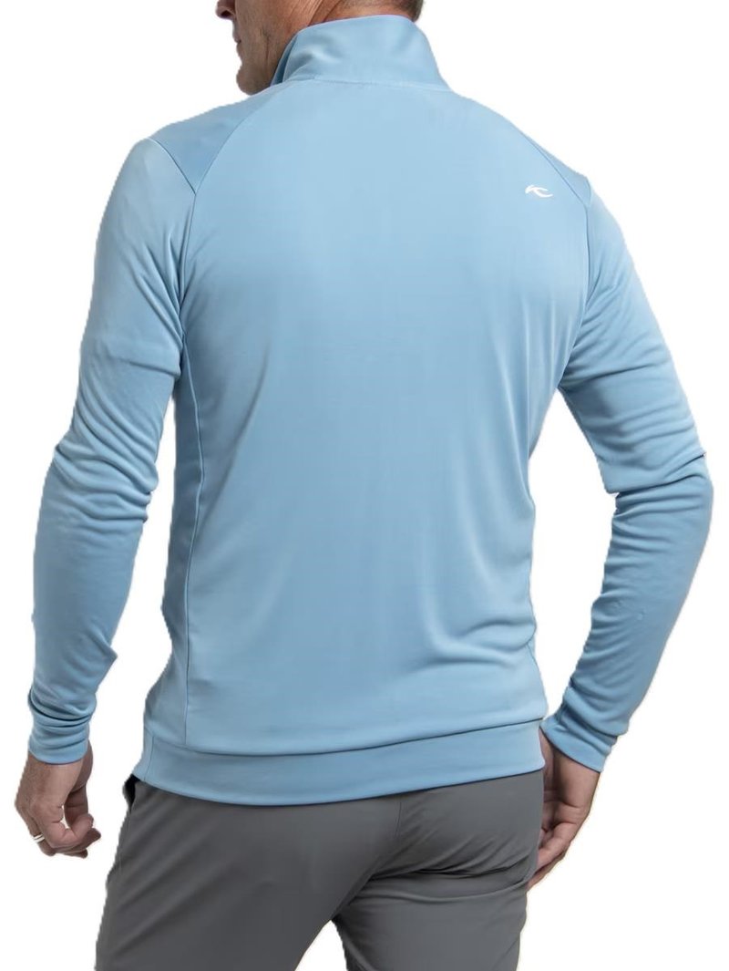 KJUS Kallen Half-Zip felpa da uomo, atlas blue