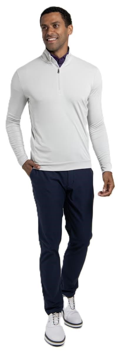 KJUS Kallen Half-Zip felpa da uomo, alloy