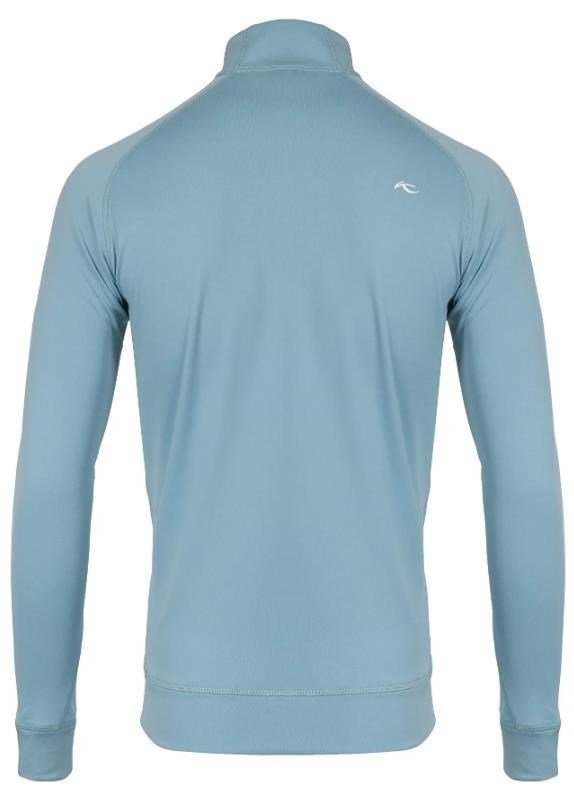 KJUS Keano Half-Zip felpa da uomo, riverbank/atlanta blue