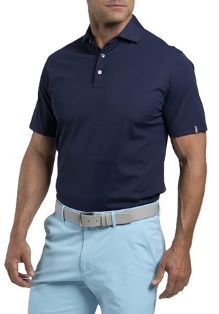 KJUS Cool Point polo uomo, atlanta blue