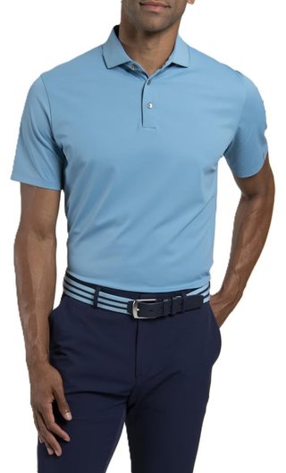 KJUS Cool Point polo uomo, atlas blue