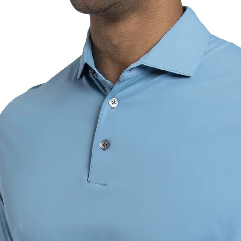 KJUS Cool Point polo uomo, atlas blue