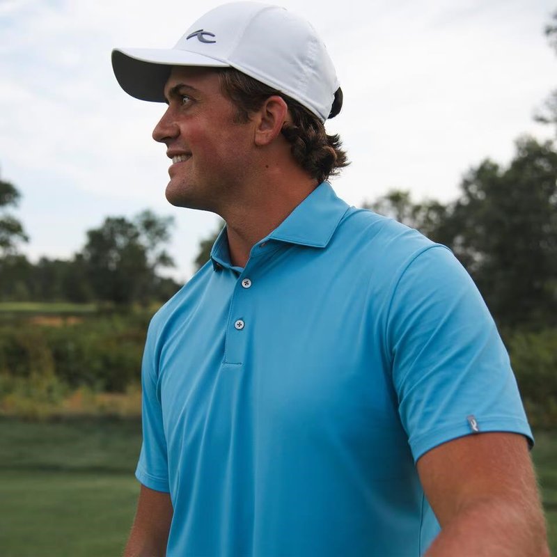 KJUS Cool Point polo uomo, atlas blue