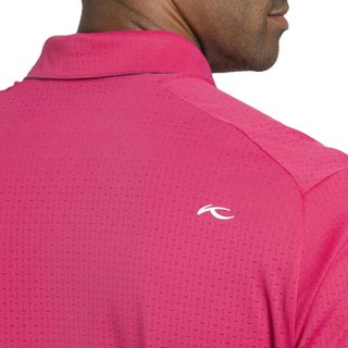 KJUS Savin Structure polo uomo, rhubarb