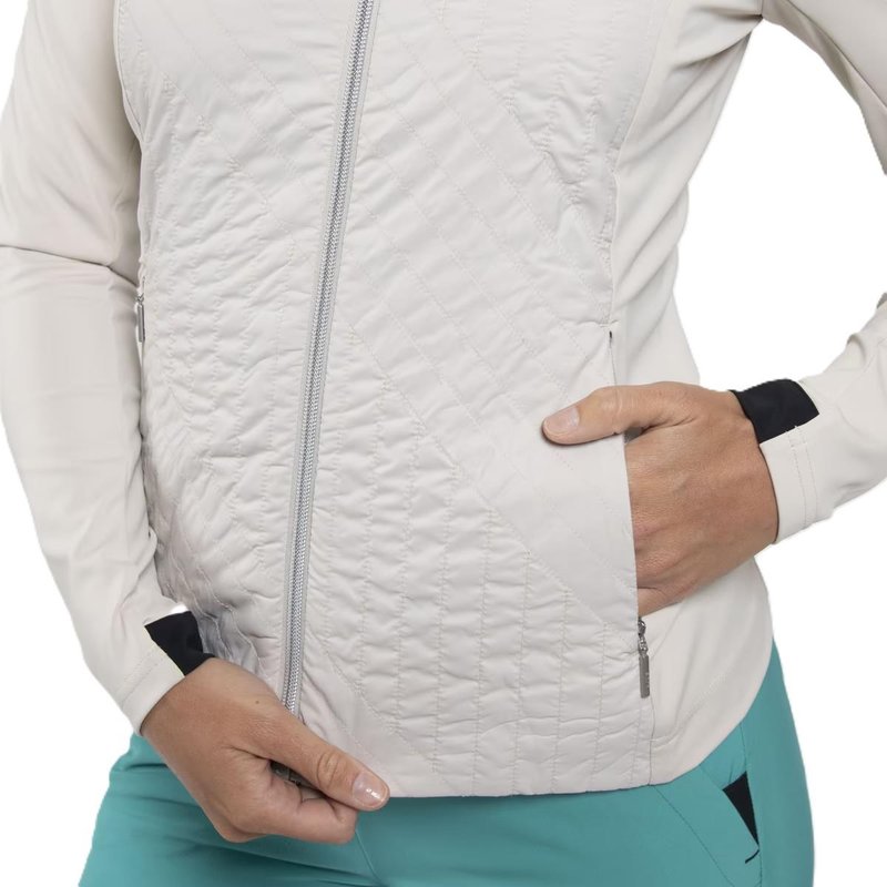 KJUS Retention giacca donna, oyster/black