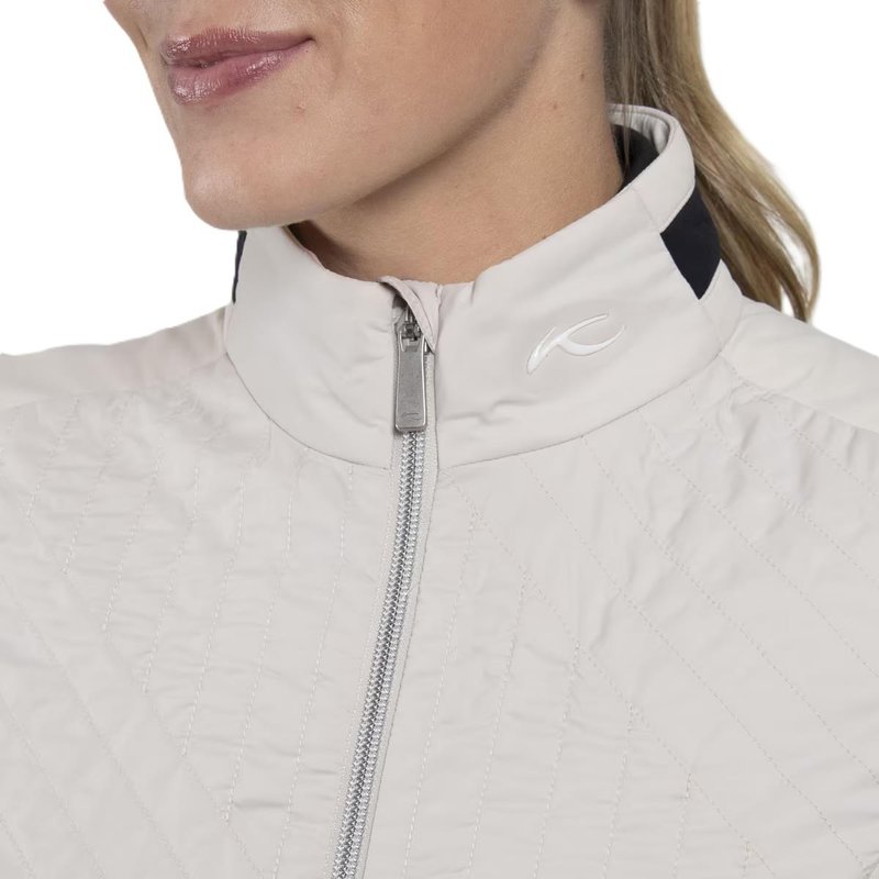 KJUS Retention giacca donna, oyster/black