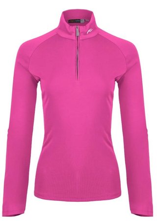 KJUS Kallena Half-Zip felpa donna, peony