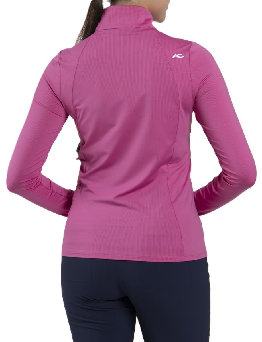 KJUS Collagen Midlayer Half-Zip felpa da donna, peony