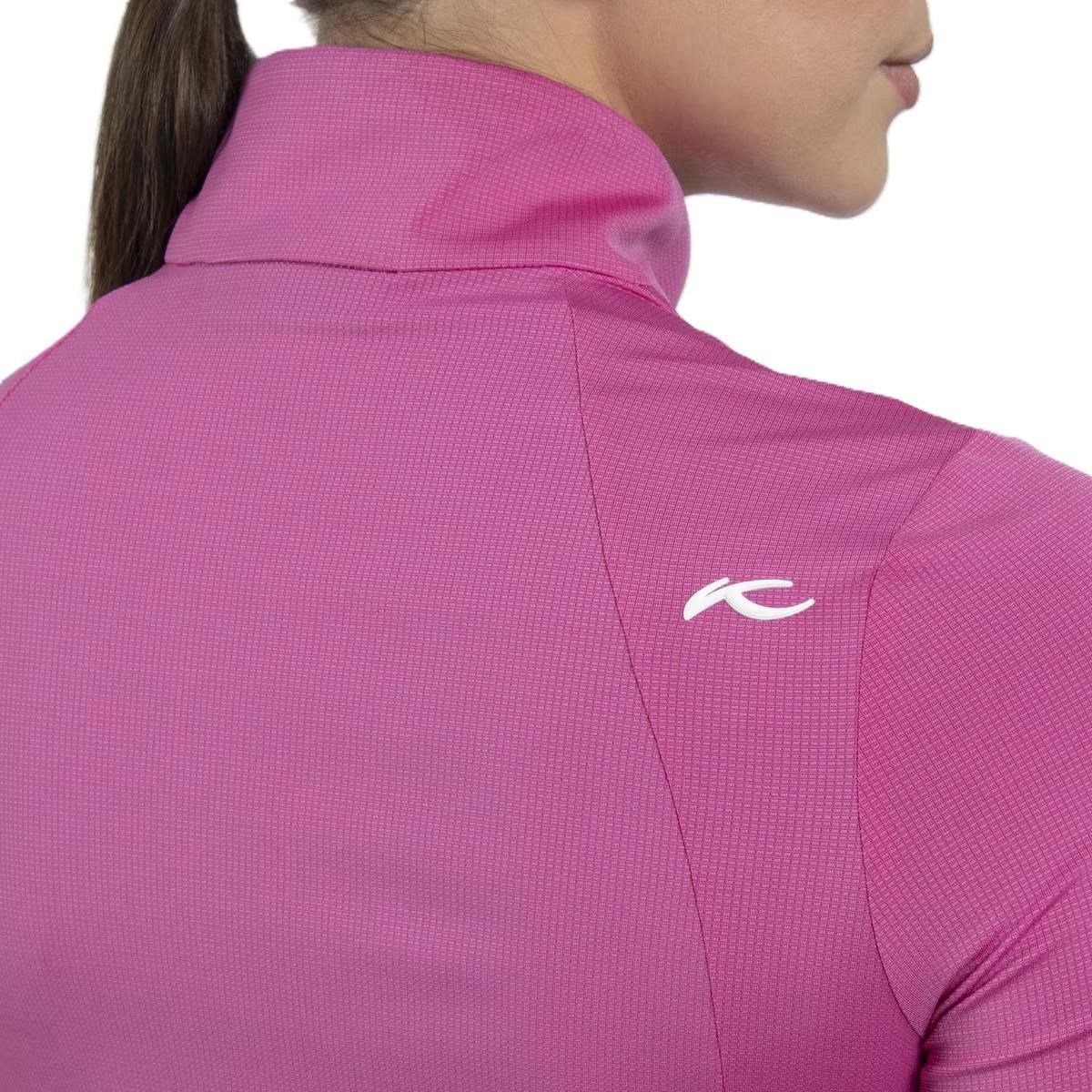 KJUS Collagen Midlayer Half-Zip felpa da donna, peony