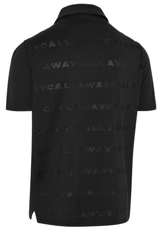 Callaway Mid Century Jacquard polo da uomo, antracite