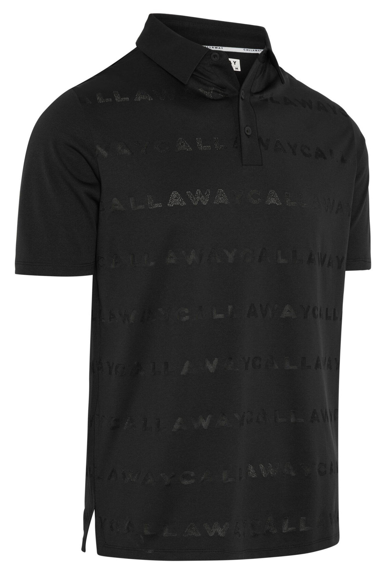 Callaway Mid Century Jacquard polo da uomo, antracite