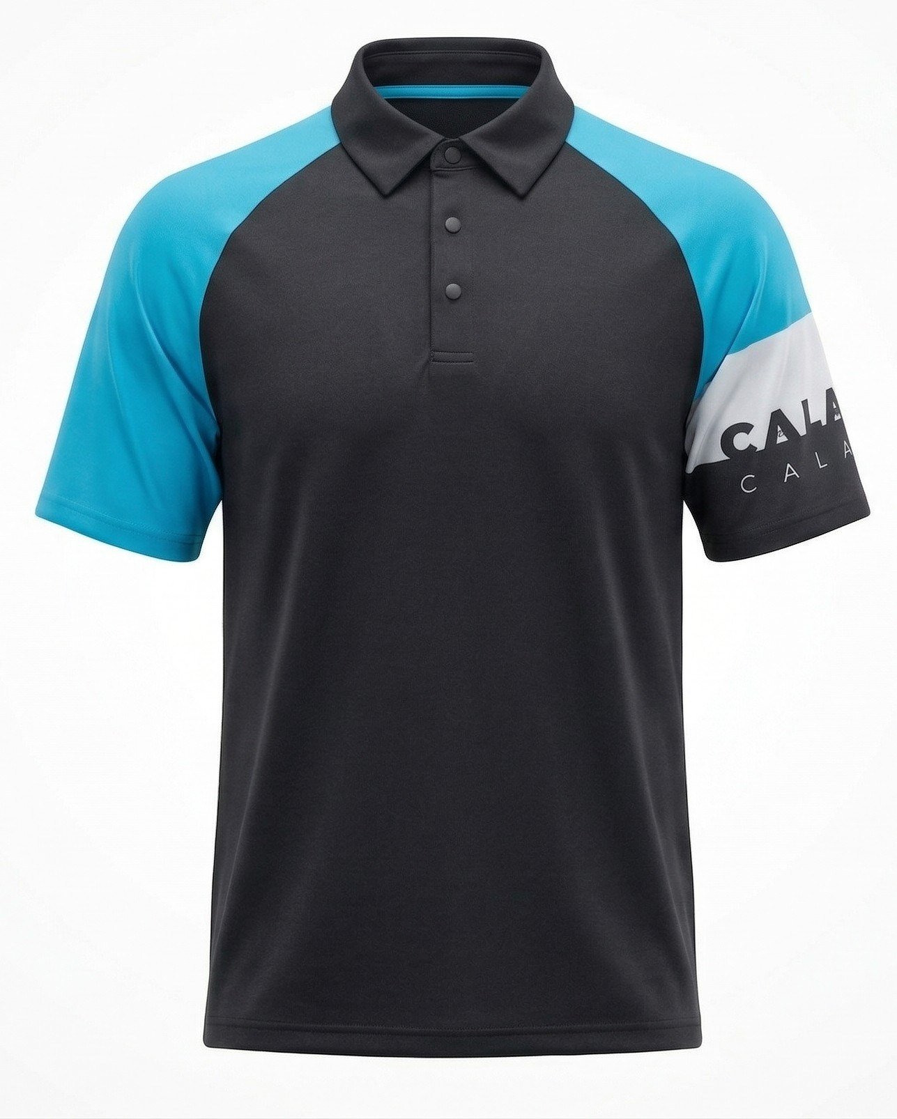 Callaway Modern Traveler Premium Mixed Texture polo da uomo, antracite