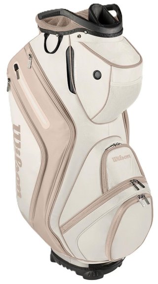 Wilson Aurora ladies cart bag, off white/beige
