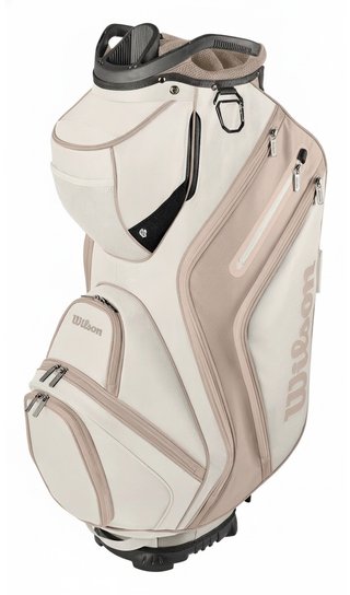 Wilson Aurora ladies cart bag, off white/beige