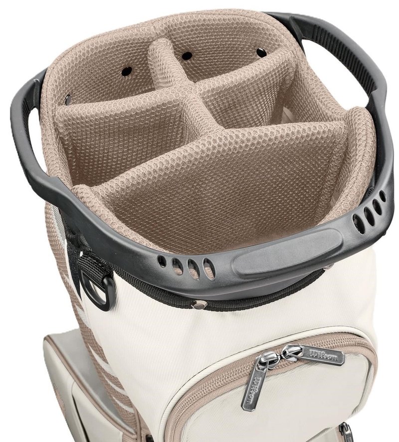 Wilson Aurora ladies stand bag, bianco/beige