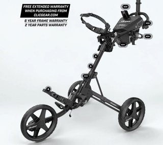 Clicgear 4.5 carrello manuale, grigio ardesia