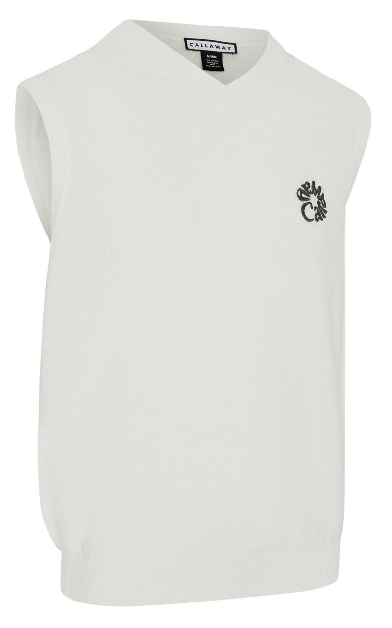 Callaway Mid Century gilet uomo, bianco