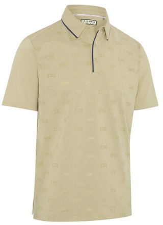 Callaway Mid Century Jacquard polo da uomo, fields of rye
