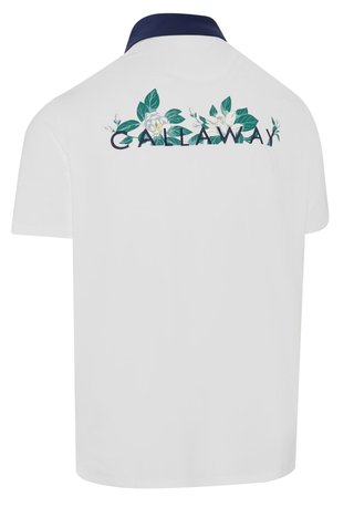 Callaway Mid Century polo da uomo, bianco