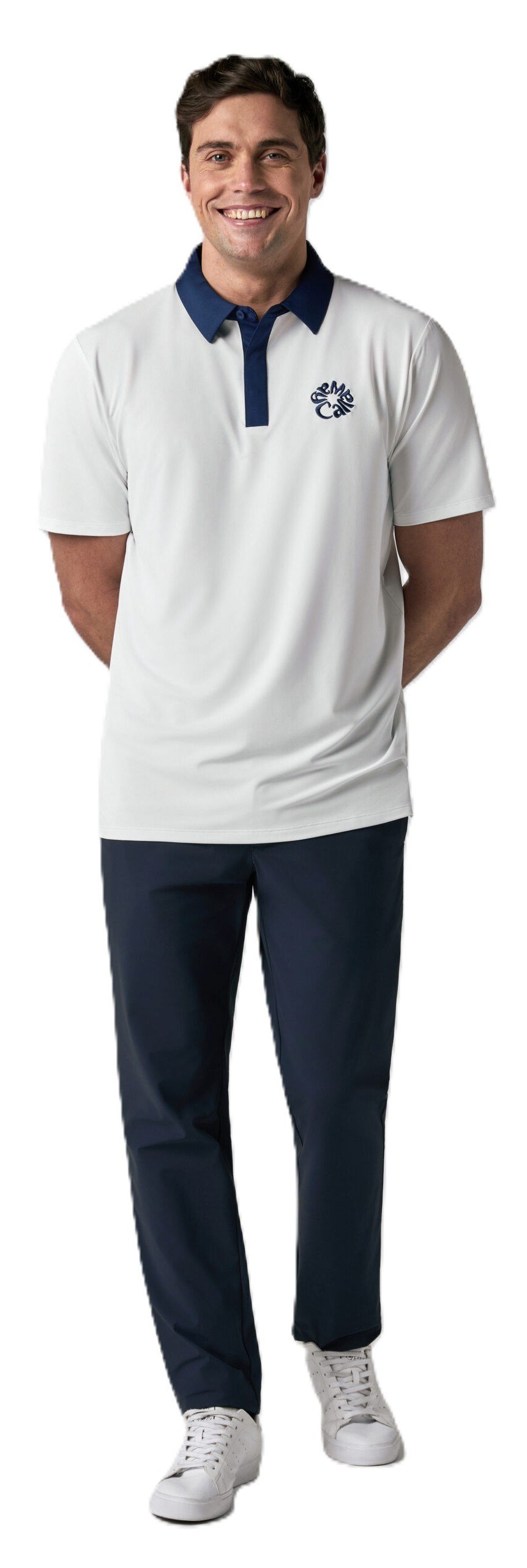 Callaway Mid Century polo da uomo, bianco