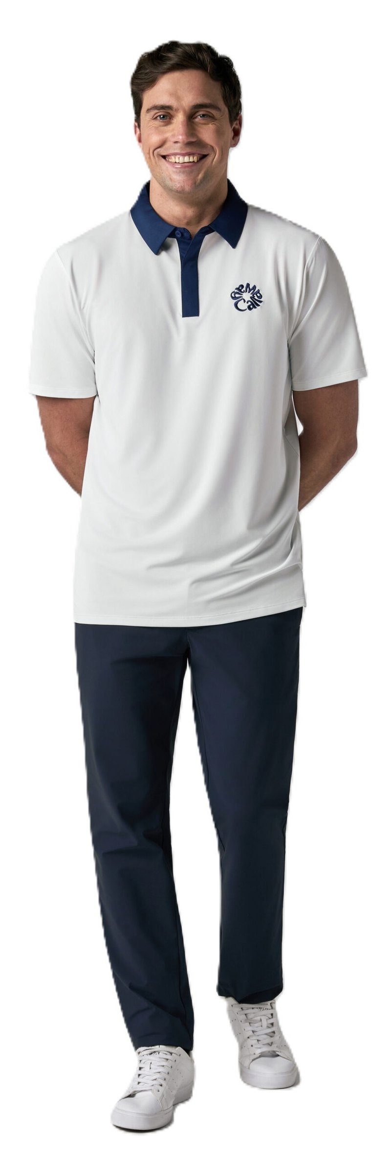 Callaway Mid Century polo da uomo, bianco