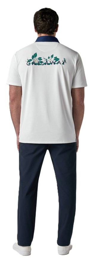 Callaway Mid Century polo da uomo, bianco