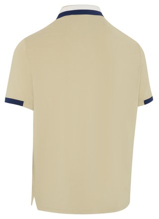 Callaway Mid Century Striped Rib Collar polo da uomo, fields of rye