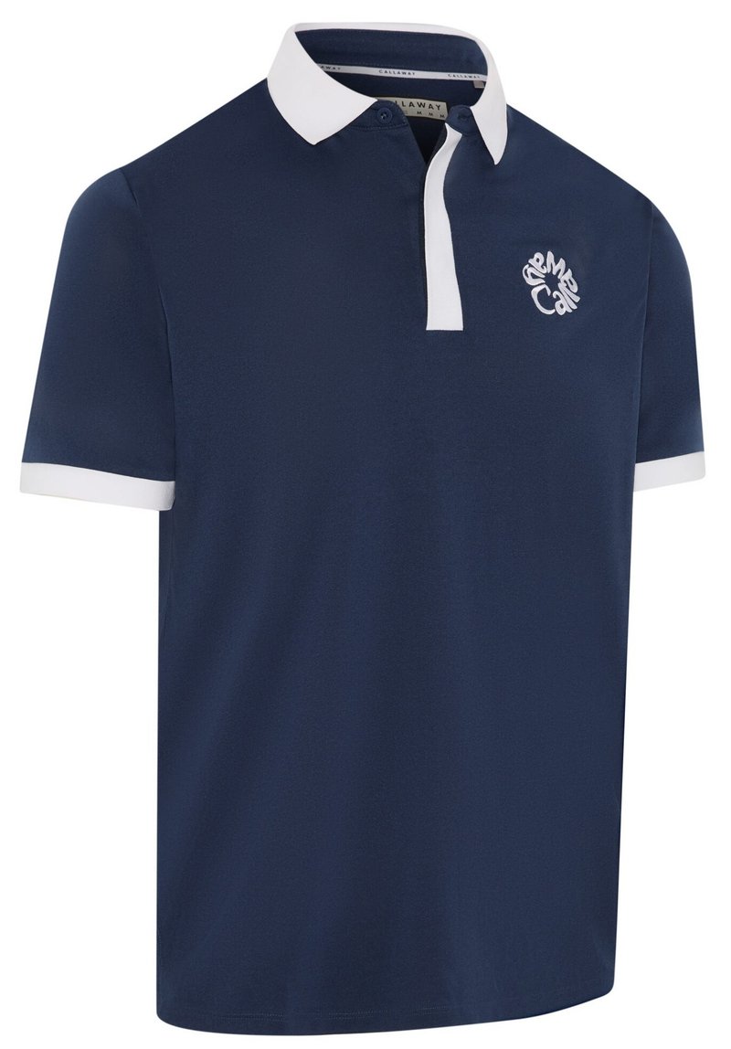 Callaway Modern Traveler polo da uomo, medieval blue