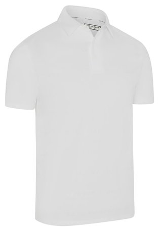 Callaway Mid Century Jacquard polo da uomo, bianco