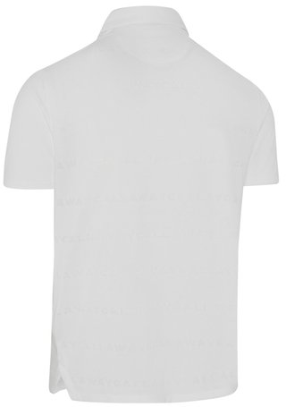 Callaway Mid Century Jacquard polo da uomo, bianco