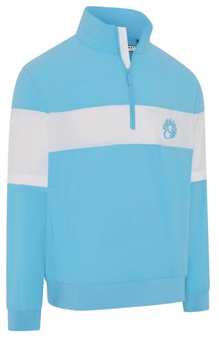 Callaway Modern Traveler Half Zip Convertible giacca da uomo, blue bossom
